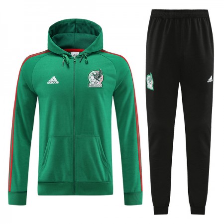 México 2022/23 Chaqueta De Entrenamiento Con Capucha Verde México 2022/23 Chaqueta De Entrenamiento Con Capucha Verde